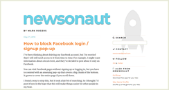 Desktop Screenshot of newsonaut.com
